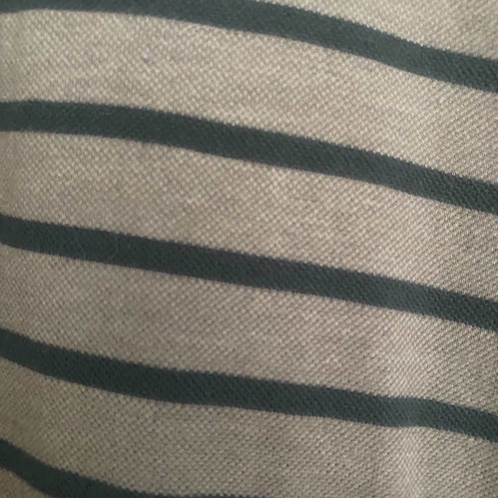 Gray and dark green striped pebble beach polo size xxl - Picture 3 of 4